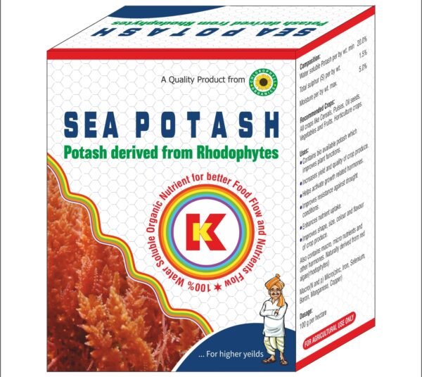 SEA  POTASH -Potash derived from Rhodophytes