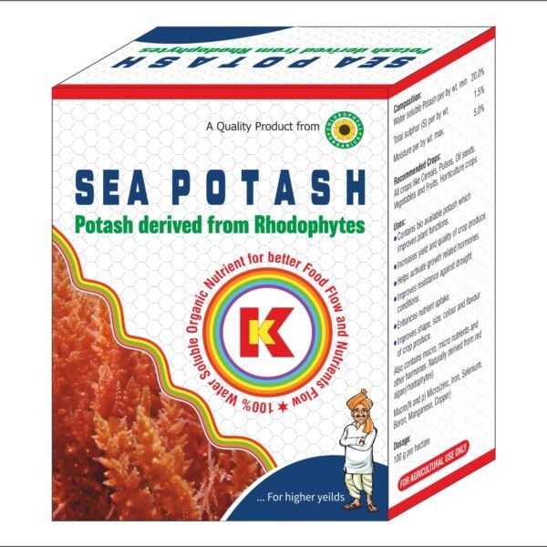 SEA  POTASH -Potash derived from Rhodophytes